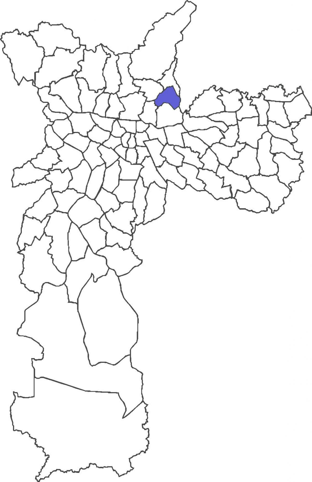 Harta Vila Medeiros district