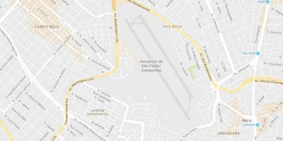 Harta Congonhas aeroport