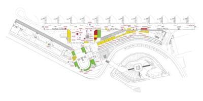 Harta Congonhas aeroport - Etaj 1