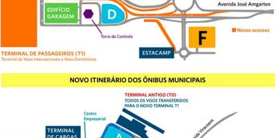 Harta de aeroportul internațional Viracopos