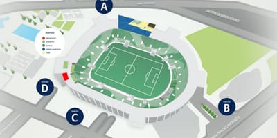 Harta Allianz Parque - Nivel 1