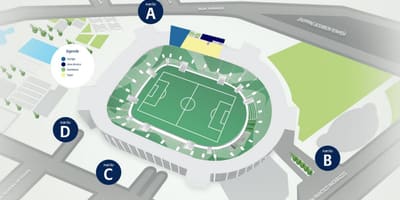 Harta Allianz Parque - Nivel 2