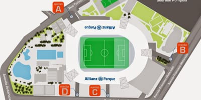 Harta Allianz Parque São Paulo