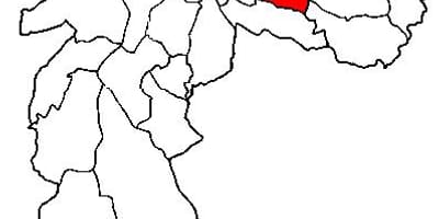 Harta Aricanduva-Vila Formosa sub-prefectura São Paulo