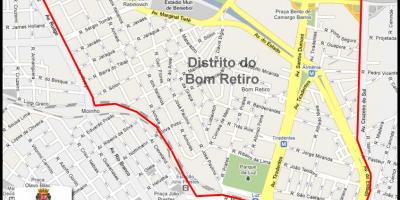 Harta Bom Retiro São Paulo