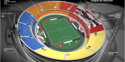 Harta Cícero-Pompeu de Toledo São Paulo stadion