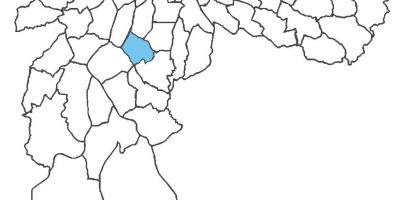 Harta Campo Belo district