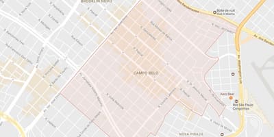 Harta Campo Belo São Paulo