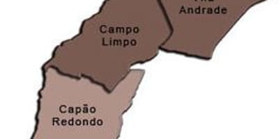 Harta Campo Limpo sub-prefectura