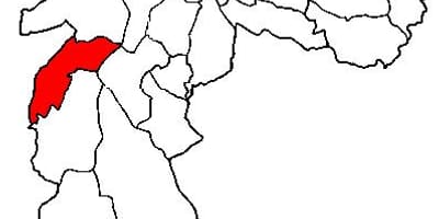 Harta Campo Limpo sub-prefectura São Paulo