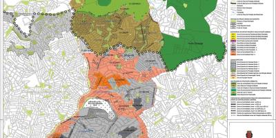 Harta Casa Verde São Paulo - Ocupație a solului