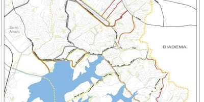Harta Cidade Ademar São Paulo - Drumuri
