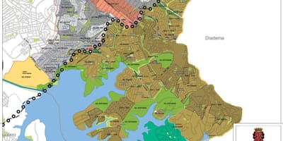 Harta Cidade Ademar São Paulo - Ocupație a solului