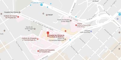 Harta Clínicas spital