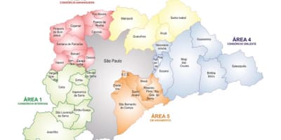 Harta Concessão Áreas RMSP