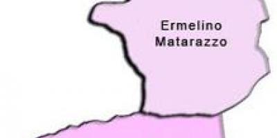Harta Ermelino Matarazzo sub-prefectura