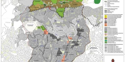 Harta Freguesia do Ó São Paulo - Ocupație a solului