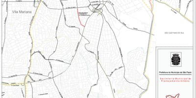 Harta Ipiranga São Paulo - Drumuri
