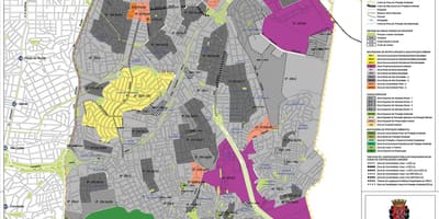 Harta Ipiranga São Paulo - Ocupație a solului