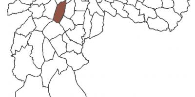 Harta Itaim Bibi district