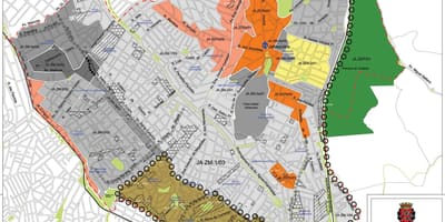 Harta Jabaquara São Paulo - Ocupație a solului