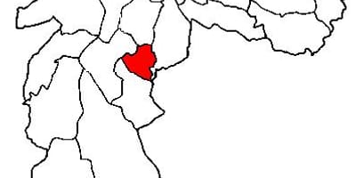 Harta Jabaquara sub-prefectura São Paulo