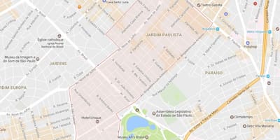 Harta Jardim Paulista São Paulo