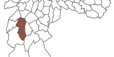 Harta Jardim São Luís district