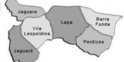 Harta Lapa sub-prefectura