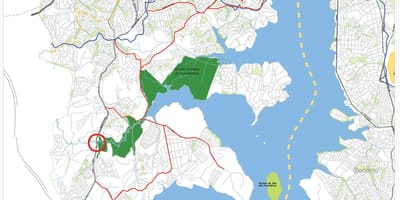 Harta de M ' boi Mirim São Paulo - Drumuri