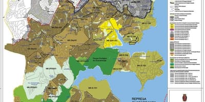 Harta de M ' boi Mirim São Paulo - Ocupație a solului
