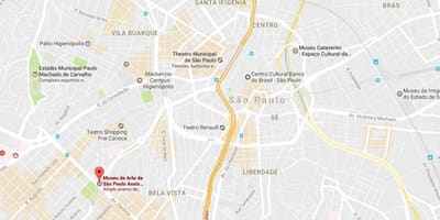Harta de MASP