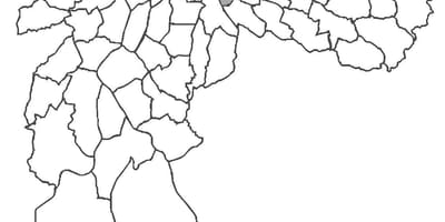 Harta de Mooca district