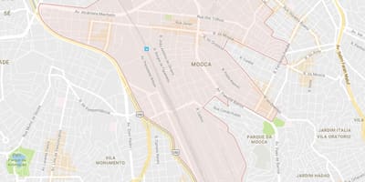 Harta de Mooca São Paulo