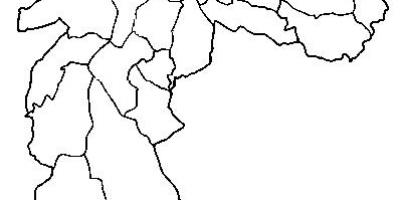 Harta Perus sub-prefectura São Paulo