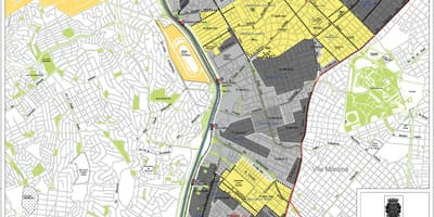 Harta Pinheiros São Paulo - Ocupație a solului