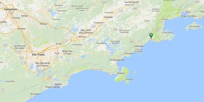 Harta de plaja Ubatumirim