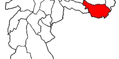 Harta San Mateus sub-prefectura São Paulo