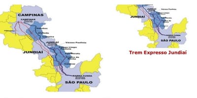Harta São Paulo Expresso Bandeirantes