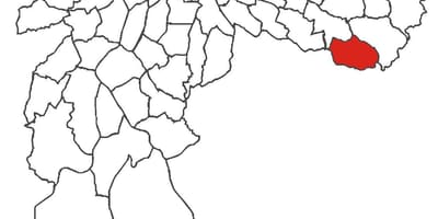 Harta San Rafael district