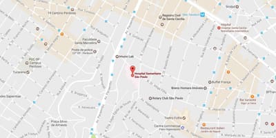 Harta Samaritano São Paulo spital
