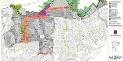 Harta San Miguel Paulista São Paulo - Ocupație a solului