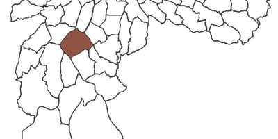 Harta Santo Amaro district