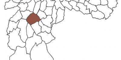 Harta Santo Amaro district