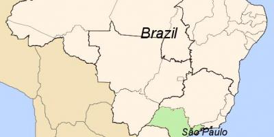Harta de São Paulo, Brazilia