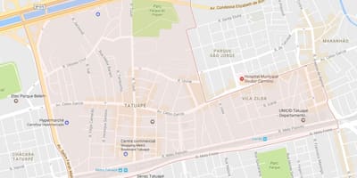 Harta Tatuapé São Paulo