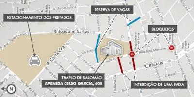 Harta Templul lui Solomon São Paulo