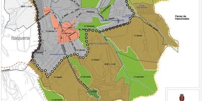 Harta Tiradentes São Paulo - Ocupație a solului