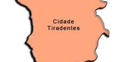 Harta Tiradentes sub-prefectura