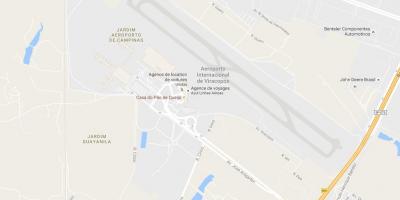 Harta VCP - Campinas aeroport